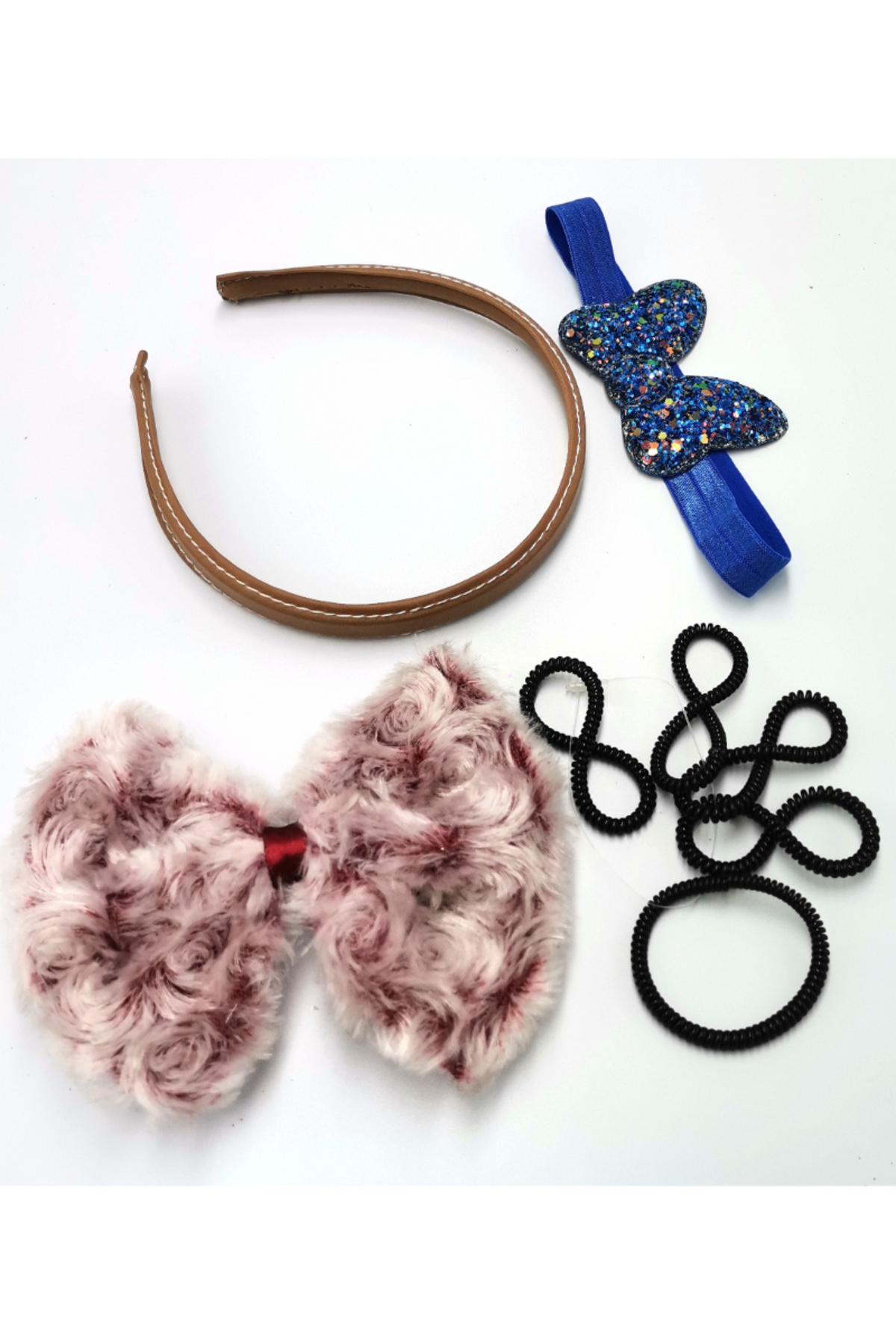 Monalisa Home Renkli Desenli Taç Toka Bandana Set