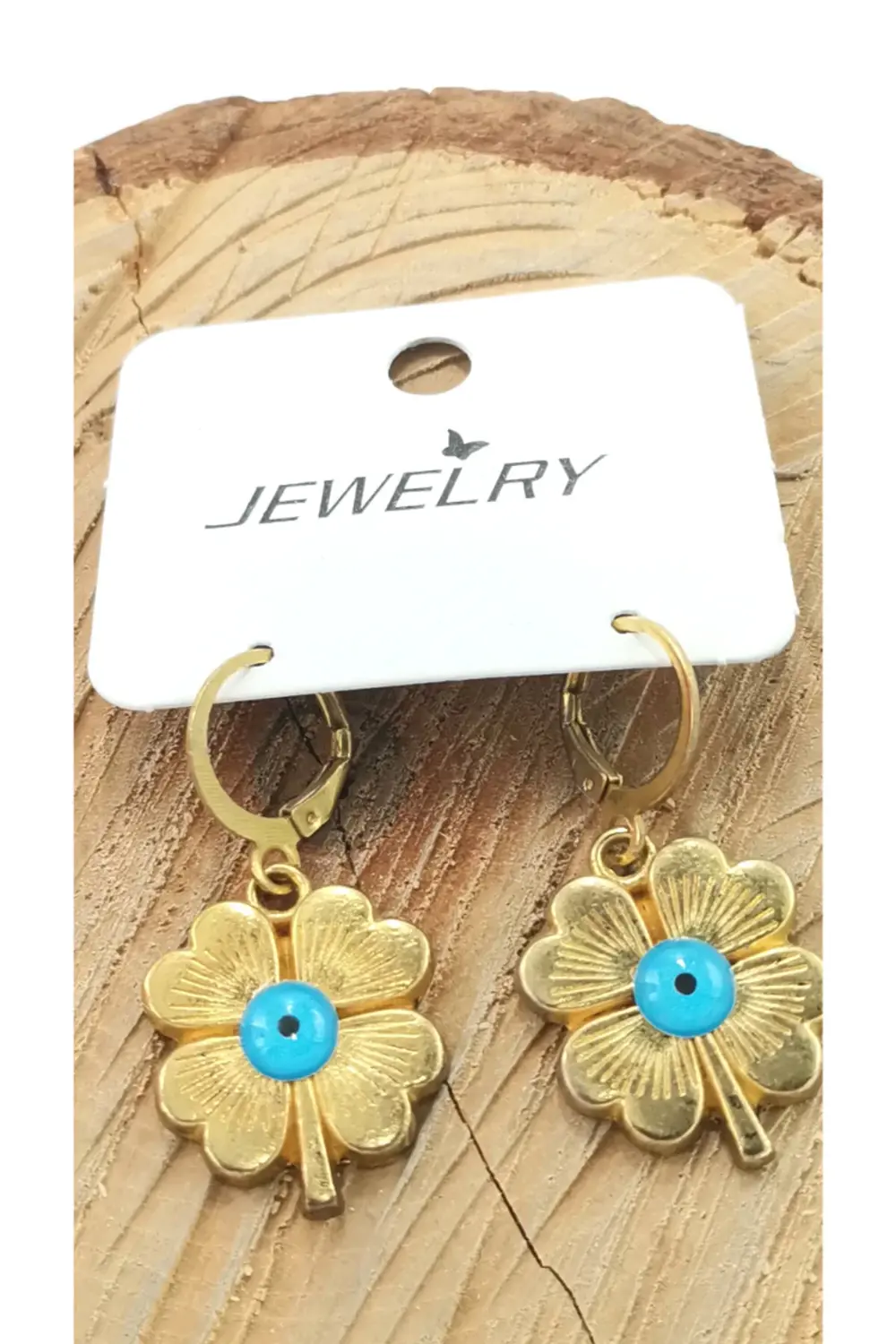 Renkli Figürlü Lüks Küpe