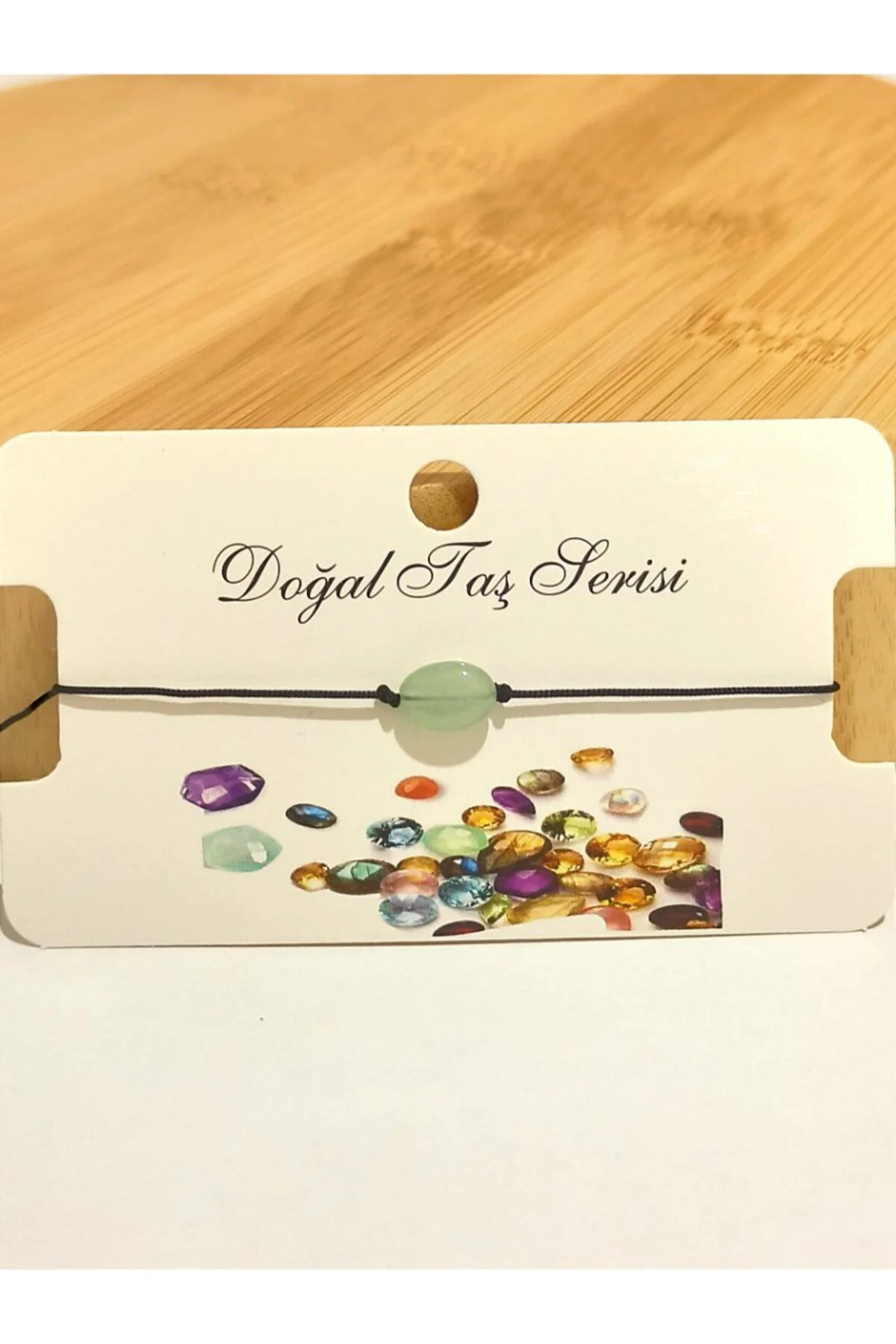 Renkli Gösterişli Ayarlanabilir Taş Figürlü İp Bileklik