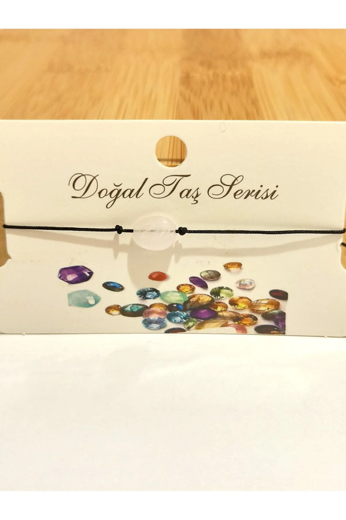 Renkli Gösterişli Ayarlanabilir Taş Figürlü İp Bileklik