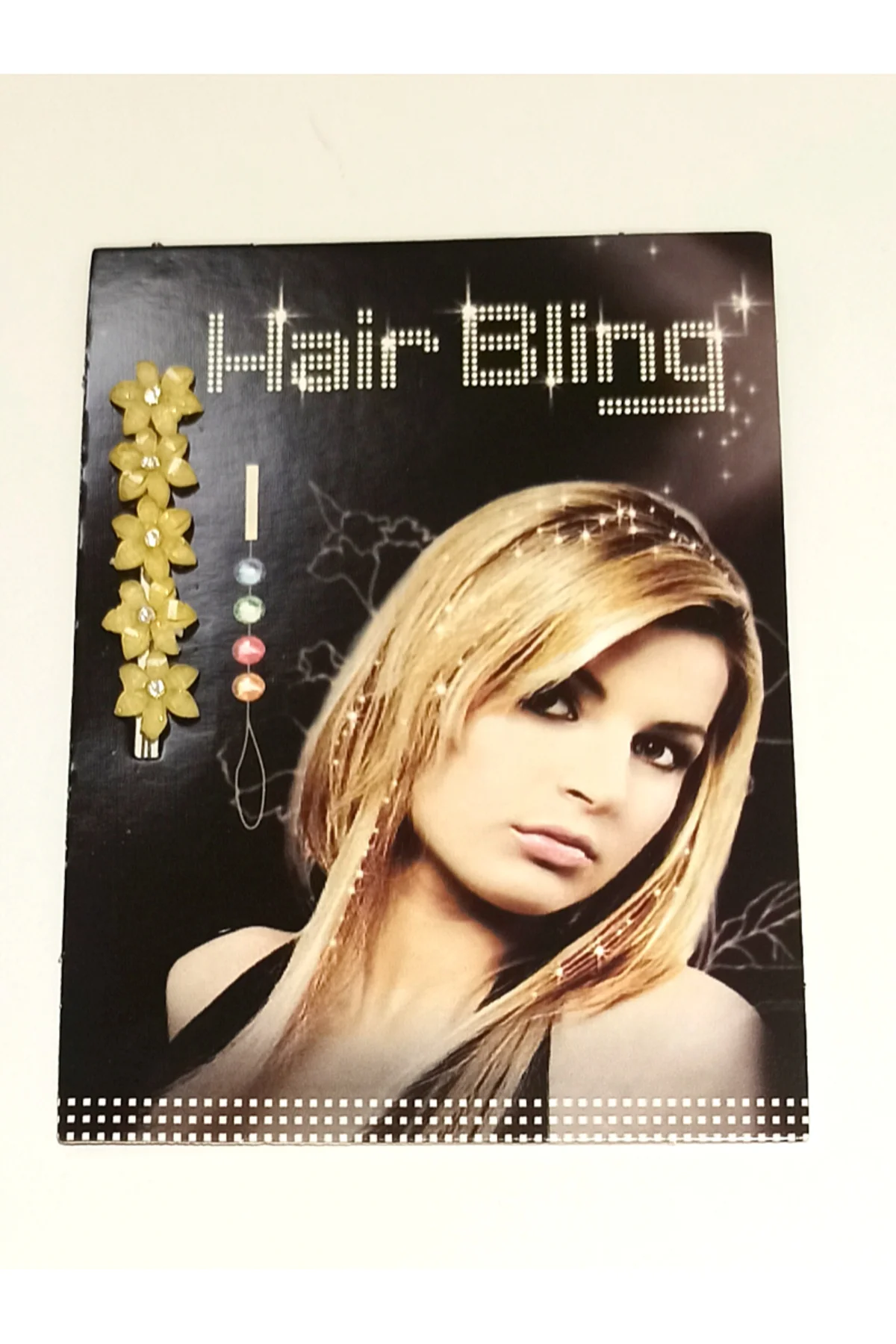 Renkli Gösterişli Lüks Saç Süsü