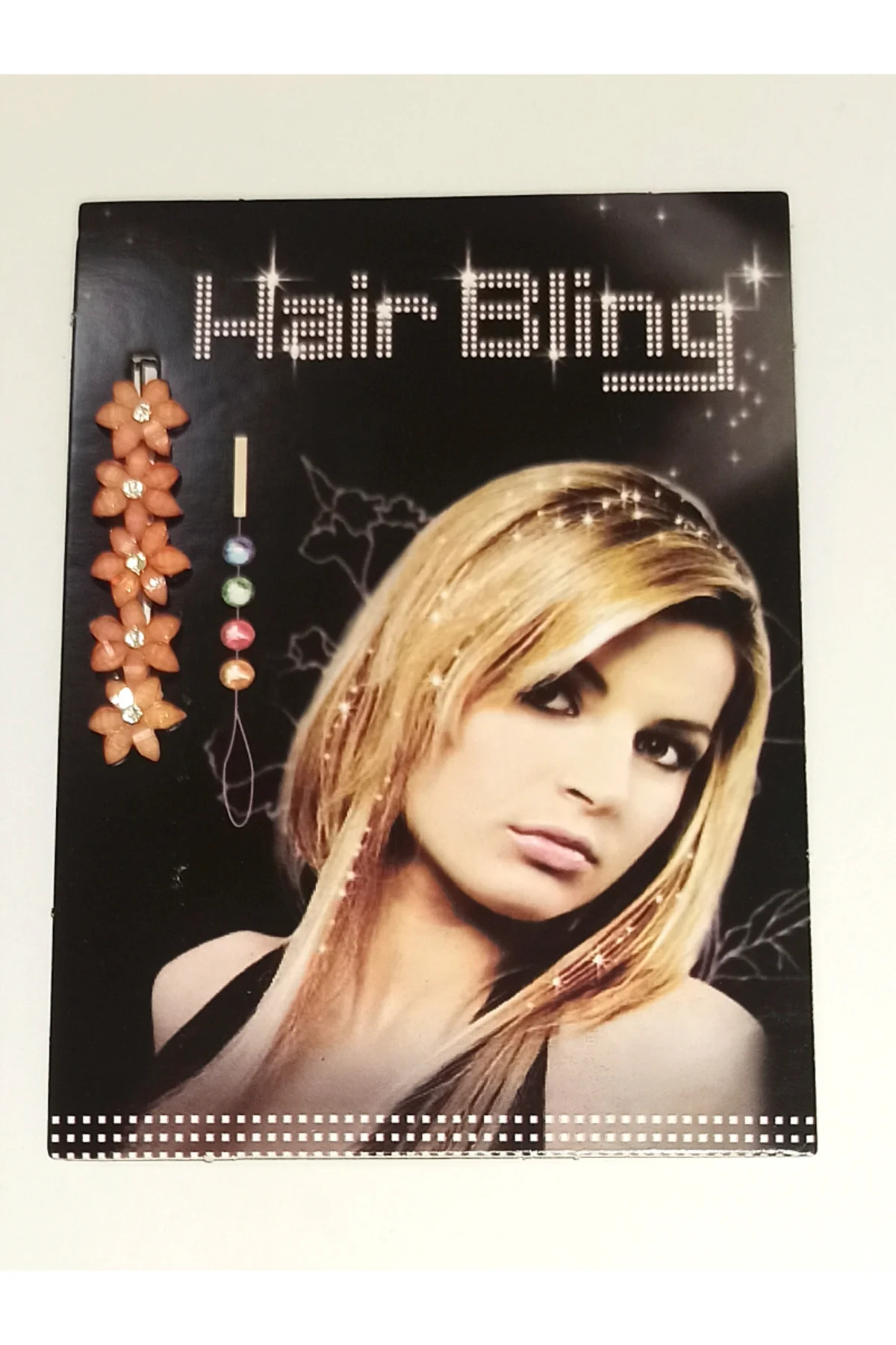 Renkli Gösterişli Lüks Saç Süsü