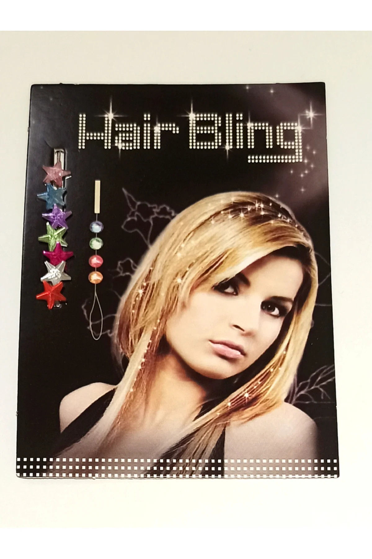 Renkli Gösterişli Lüks Saç Süsü