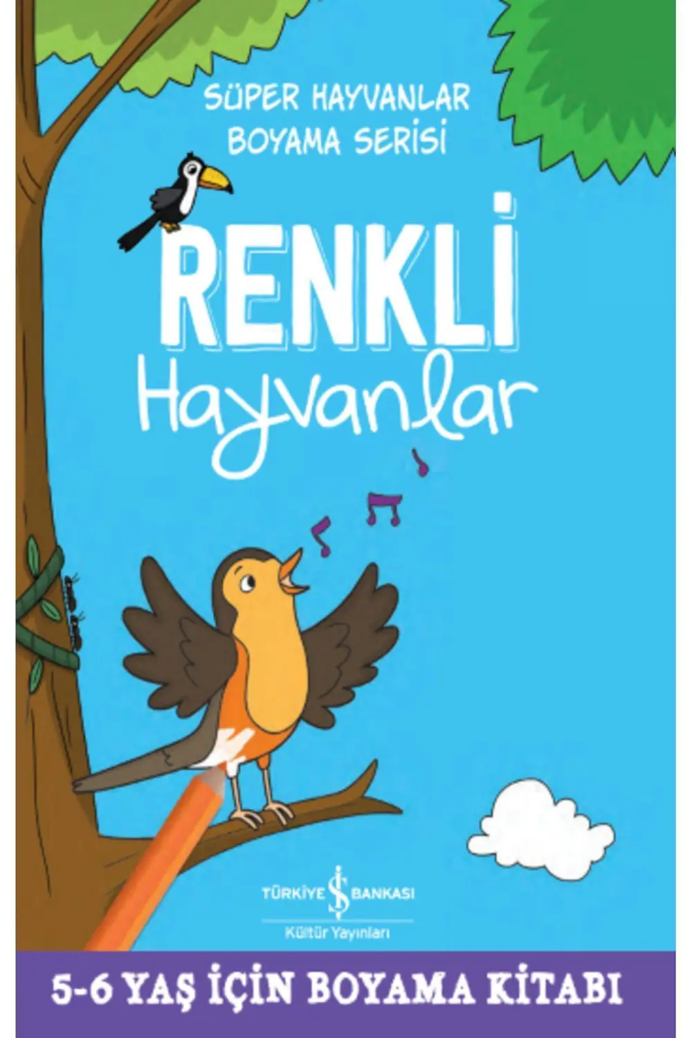Renkli Hayvanlar - Süper Hayvanlar Boyama Serisi