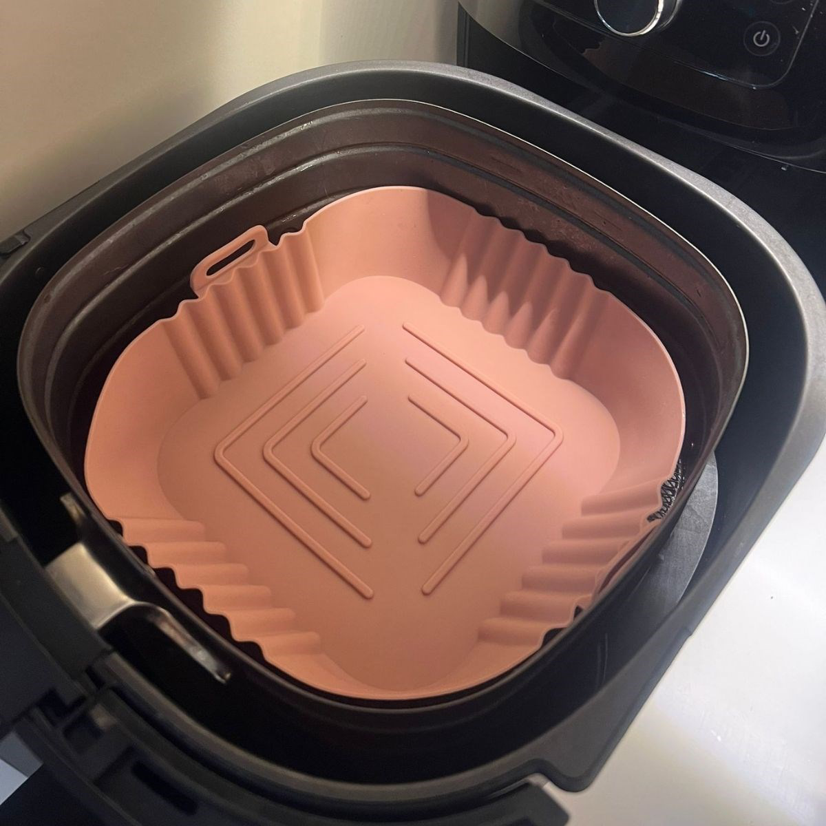 Renkli Isıya Dayanıklı Yıkanılabilir Silikon Fırın Ve Airfryer Ka
