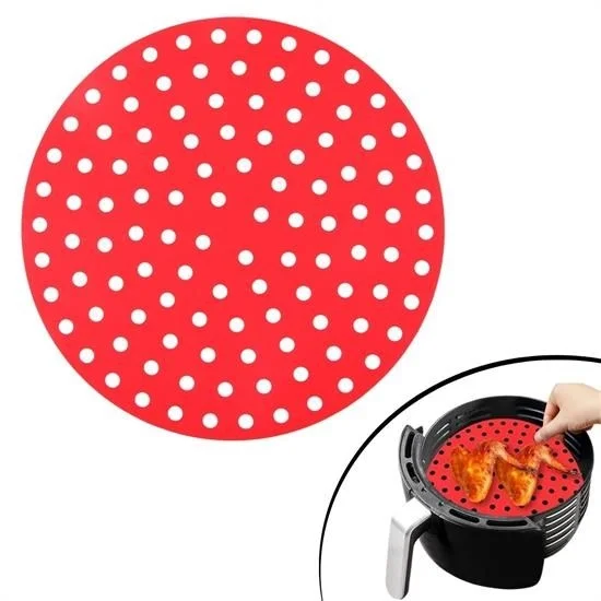Renkli Isıya Dayanıklı Yıkanılabilir Silikon Fırın Ve Airfryer Yuvarlak Pişirme Matı 23 Cm Bx40 Fiyatı, Yorumları ve Özellikleri