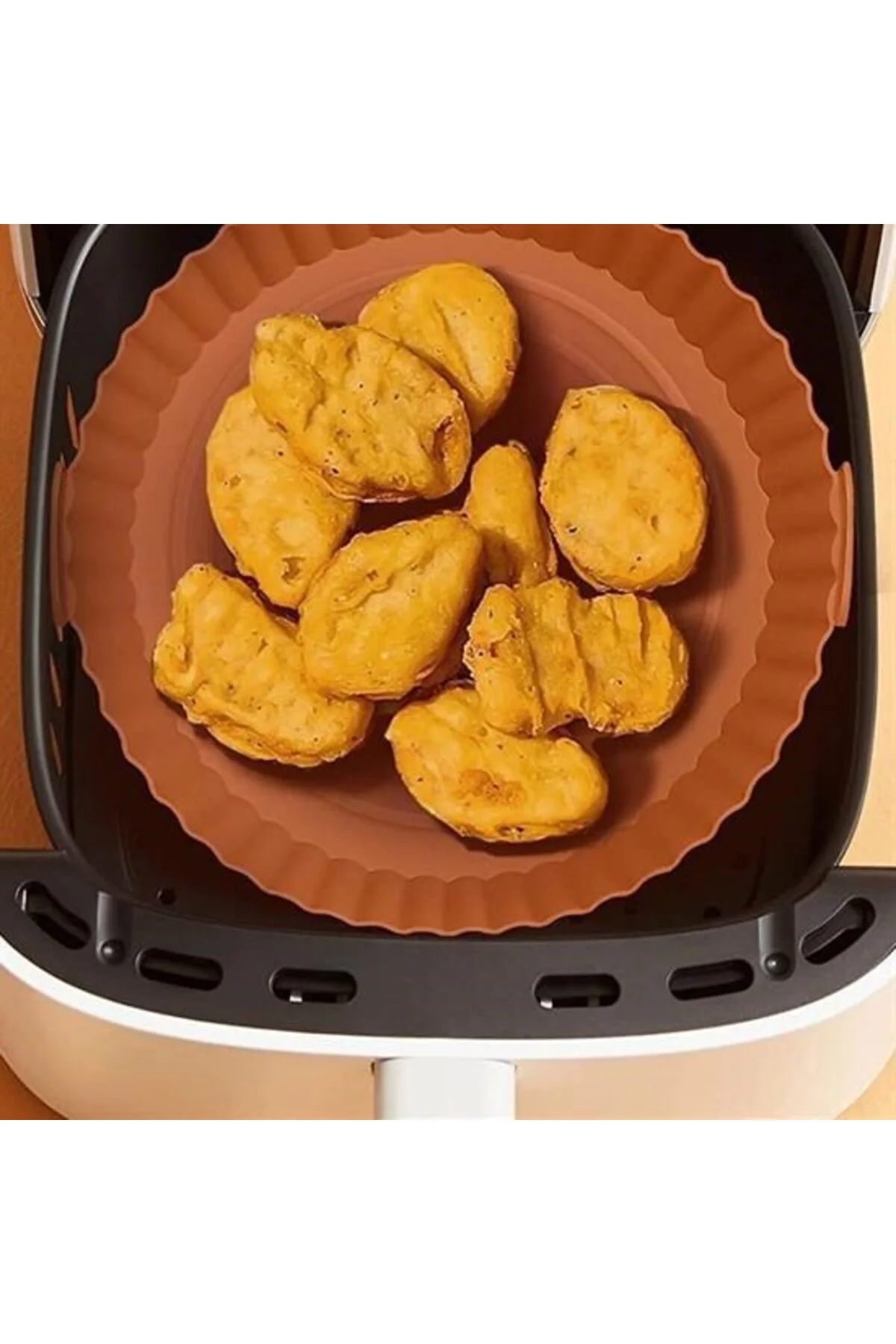 Renkli Isıya Dayanıklı Yıkanılabilir Silikon Fırın Ve Airfryer Yu