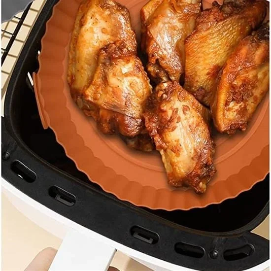 Renkli Isıya Dayanıklı Yıkanılabilir Silikon Fırın Ve Airfryer Yuvarlak Pişirme Matı 20 Cm Bx40 Fiyatı, Yorumları ve Özellikleri