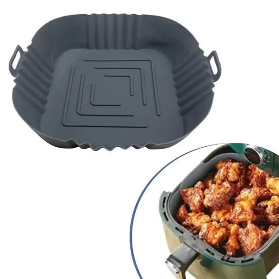 Renkli Isıya Dayanıklı Yıkanılabilir Silikon Fırın  Airfryer Kare Model Pişirme Matı 20 cm - Stokta Olan Renk Gönderilir Fiyatı, Yorumları ve Özellikleri