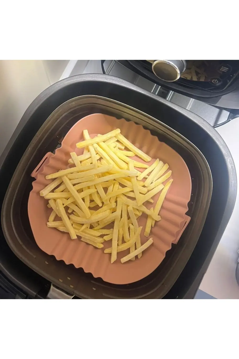 Renkli Isıya Dayanıklı Yıkanılabilir Silikon Fırın Ve Airfryer Ka