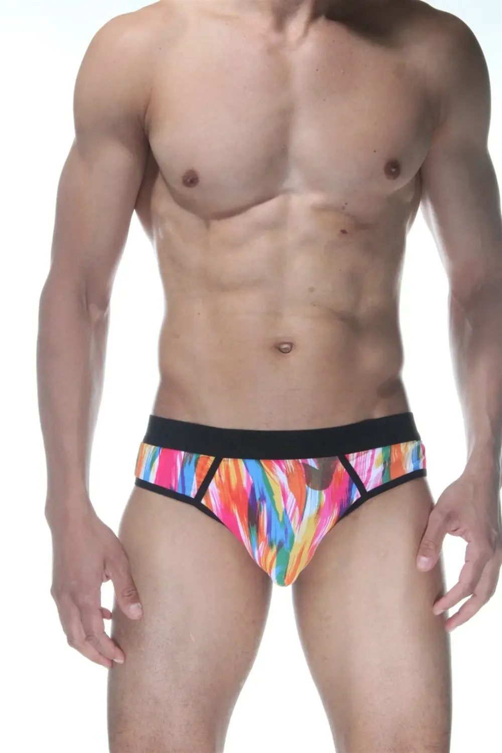 Renkli Jockstrap Fantezi İç Giyim