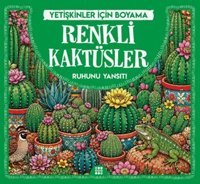 Renkli Kaktüsler &amp; Yetişkinler için Boyama Fiyatı, Yorumları ve Özellikleri