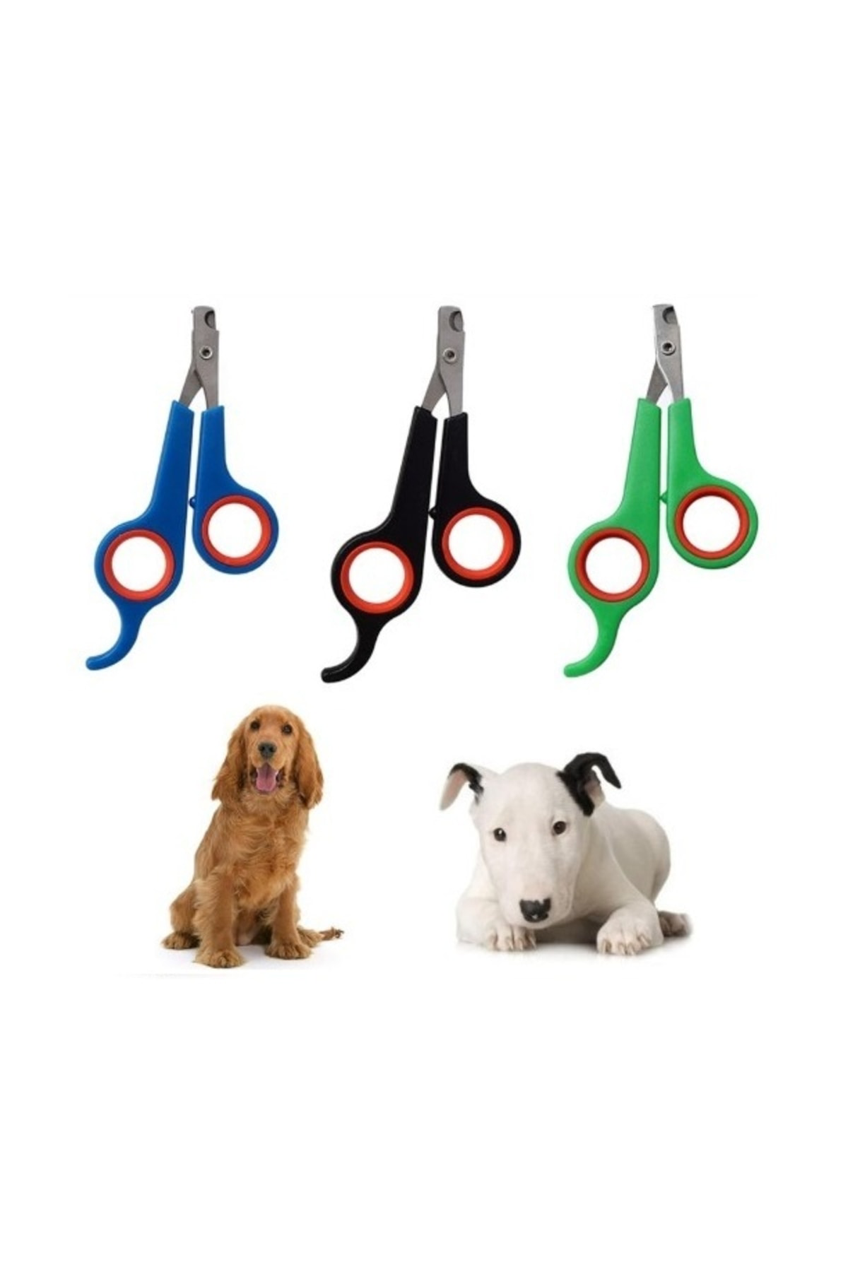 Renkli Kedi Köpek Tırnak Makası