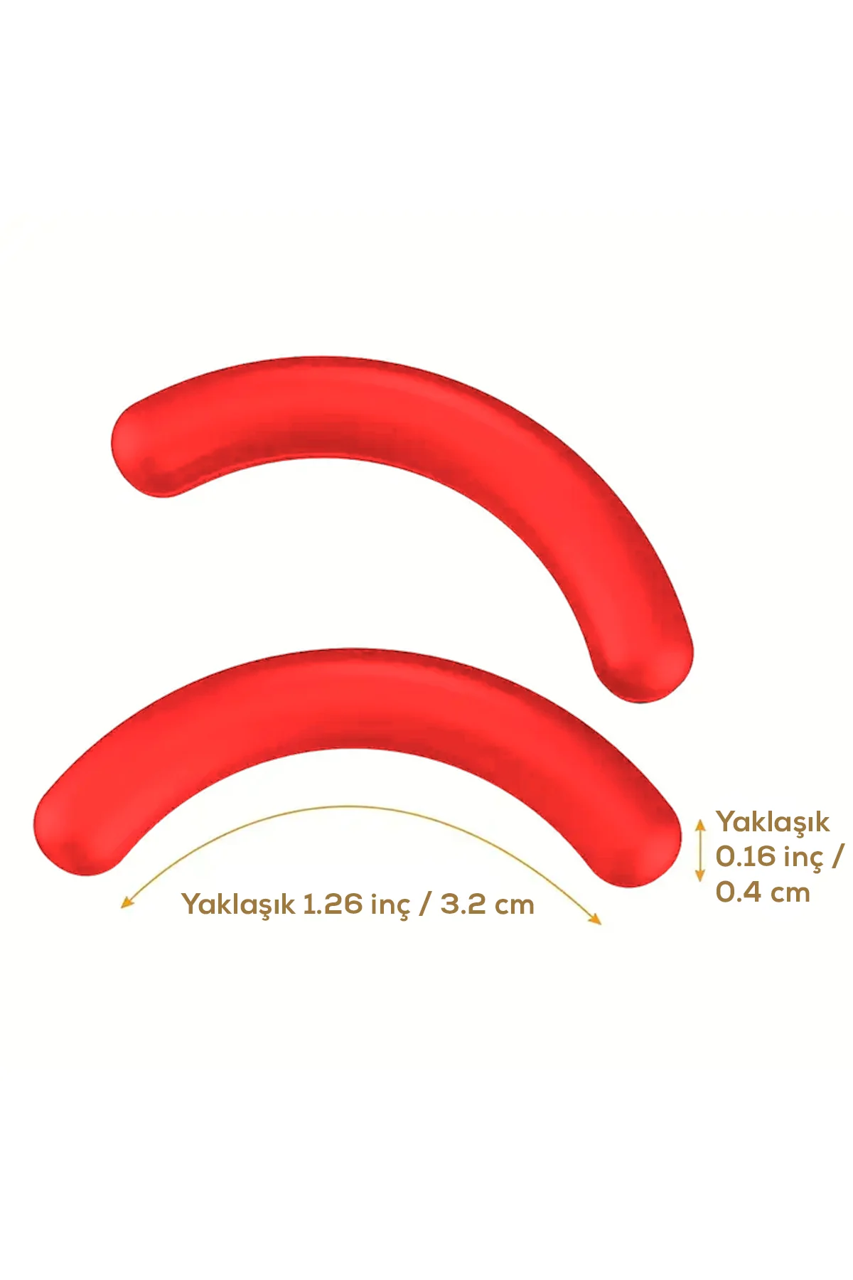 Renkli Kirpik Kıvırıcı Yedek Lastikleri