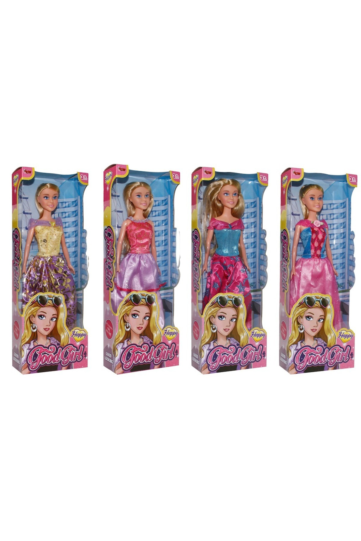 Oyuncak Store Renkli Kıyafetli 29 Cm Manken Bebek