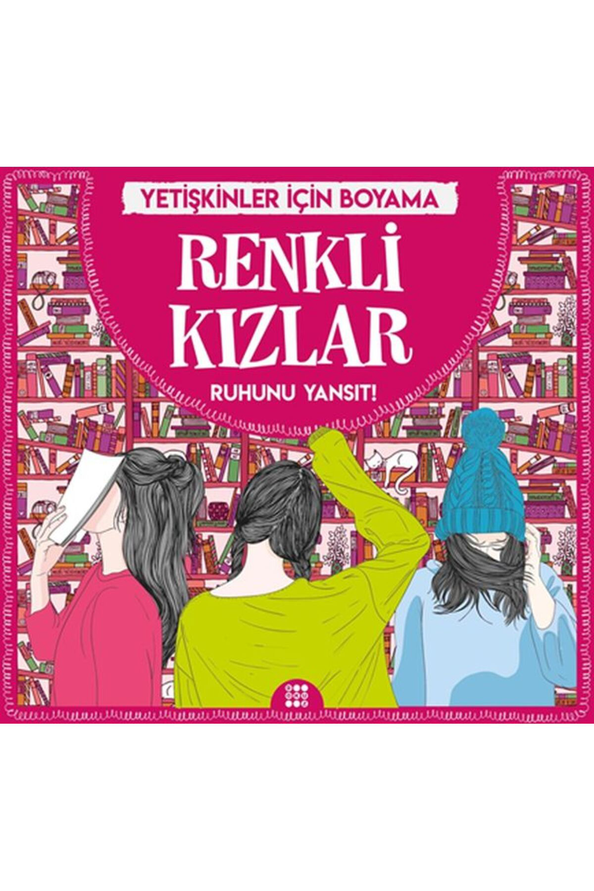 Karatay Yayınları Renkli Kızlar Yetişkinler İçin Boyama