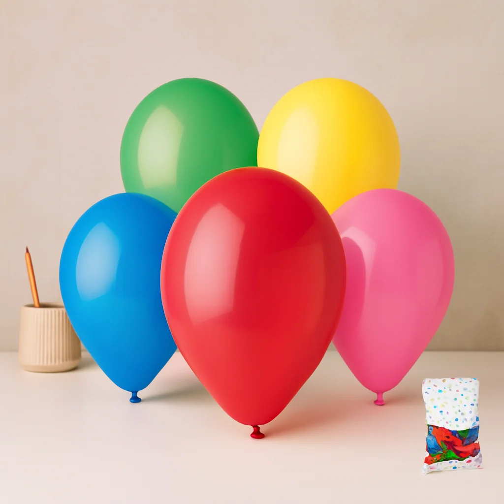 Renkli Klasik Balon 26 cm (10'') - 100'lü Paket Fiyatı, Yorumları ve Özellikleri