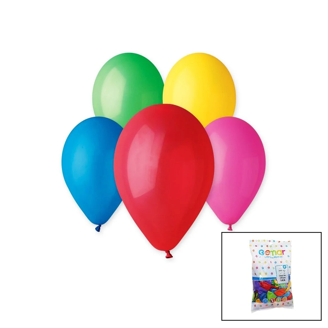 Renkli Klasik Balon 10 İnç - 26cm - 100pcs Bx40 Fiyatı, Yorumları ve Özellikleri