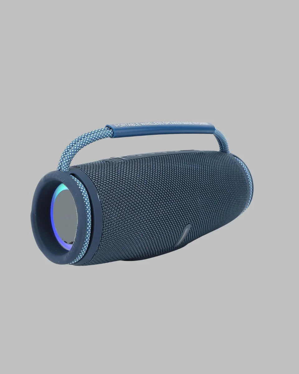 Renkli LED Efektli Suya Dayanıklı Taşınabilir Kablosuz Hoparlör