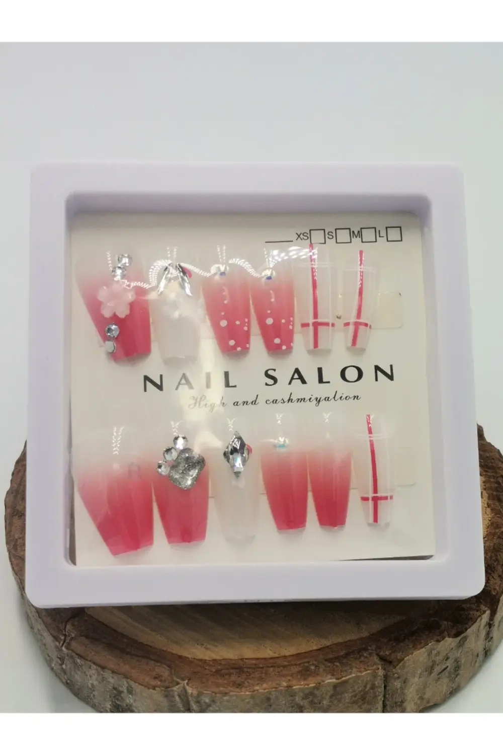 Renkli Lüks Yapay Tırnak