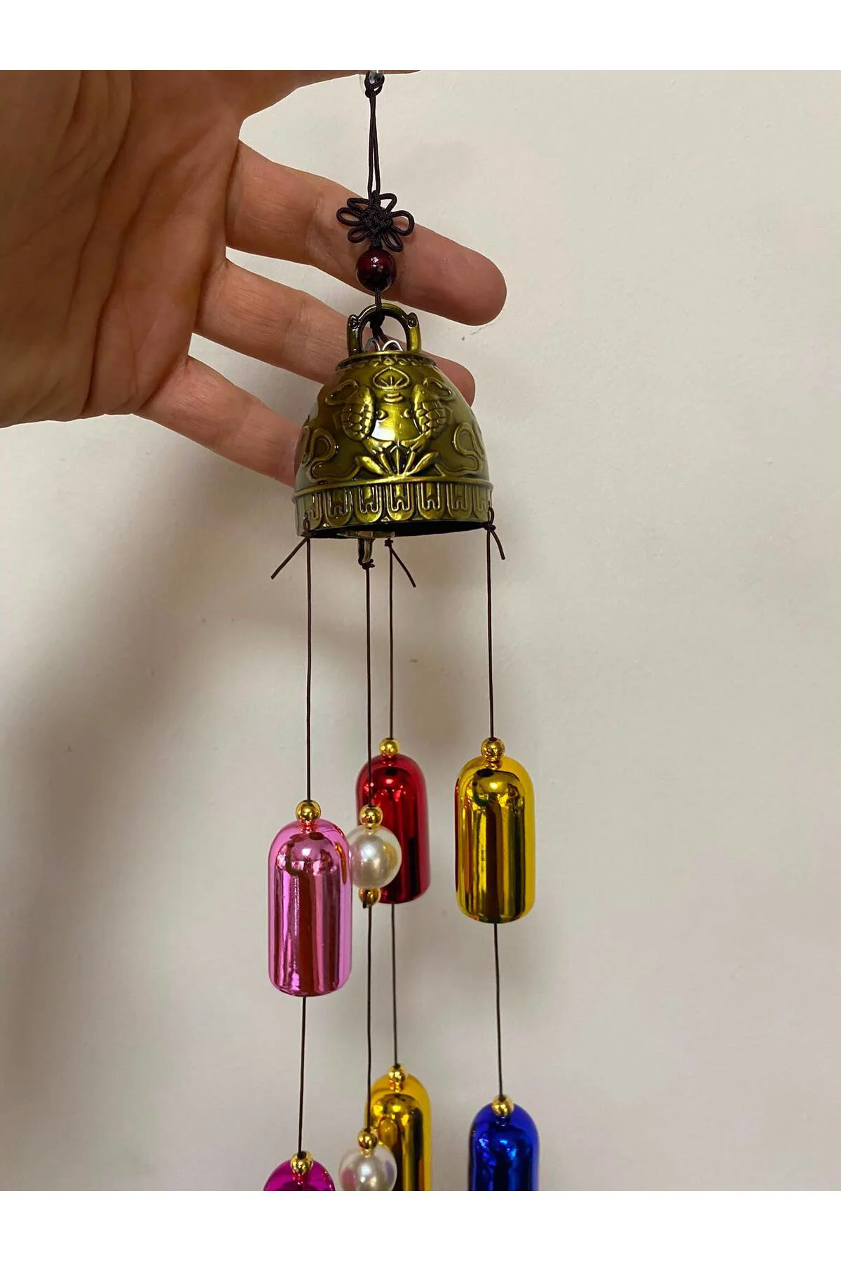 Renkli Metal Balıklı Rüzgar Çanı Hediyelik 50 cm Fiyatı, Yorumları ve Özellikleri