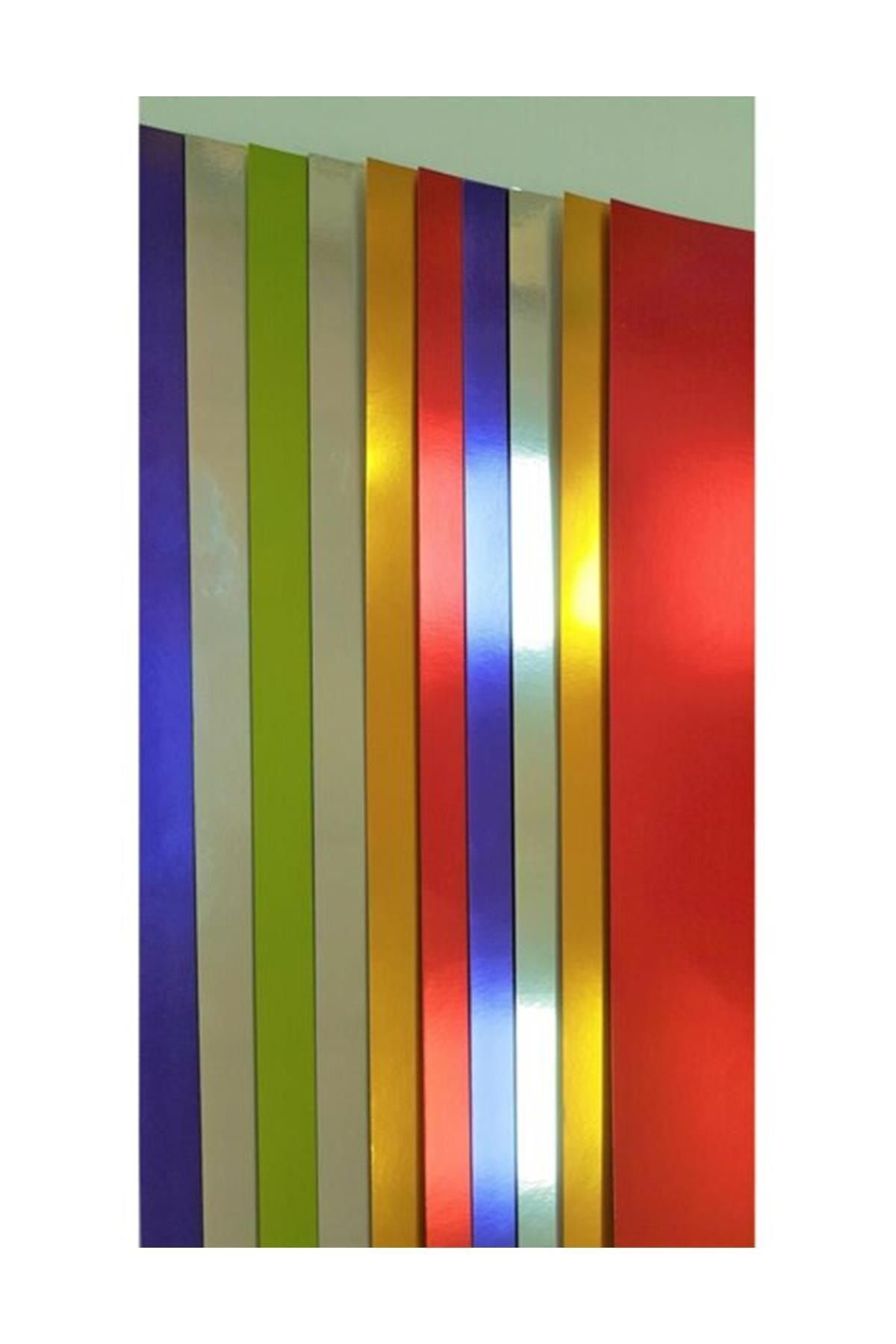 Özsoy Renkli Metalik Karton 50*70 Karışık 50 Li