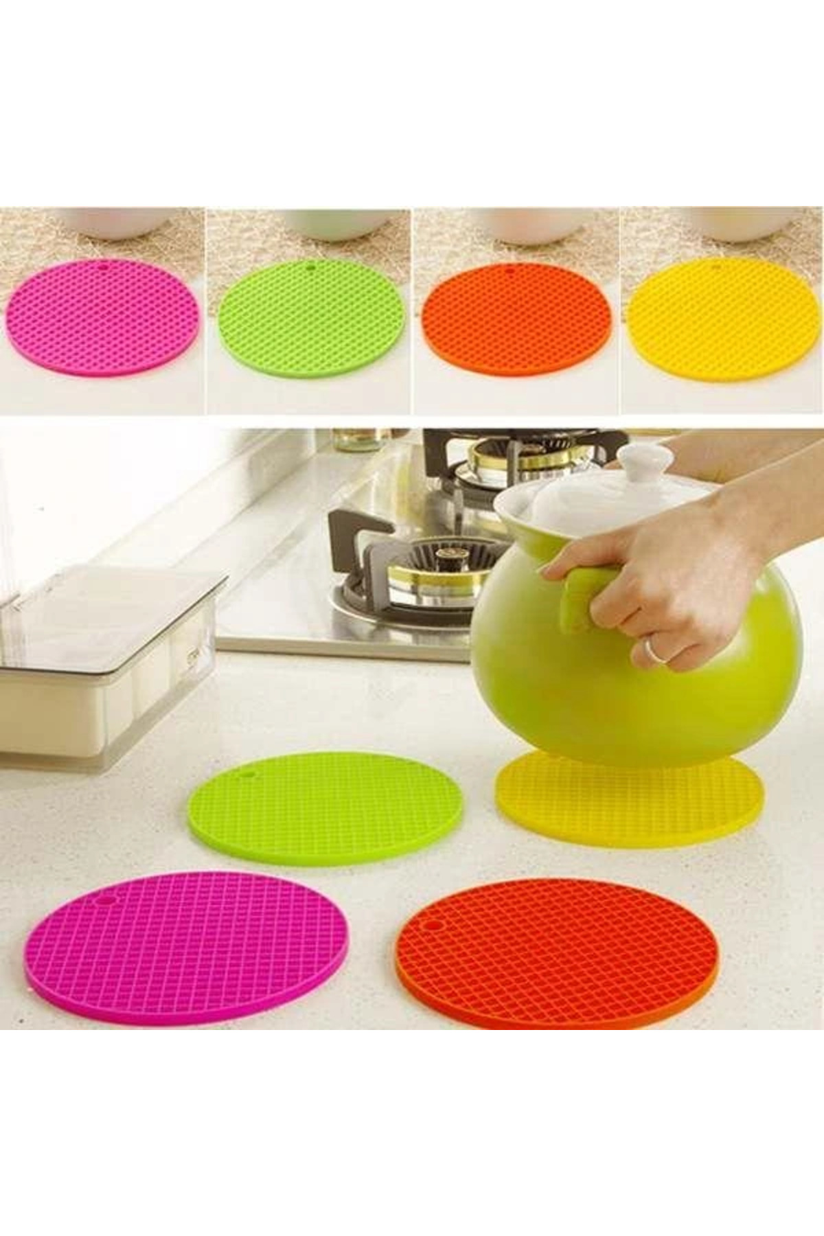 Renkli Nihale Kalbura Bastı Kalıbı