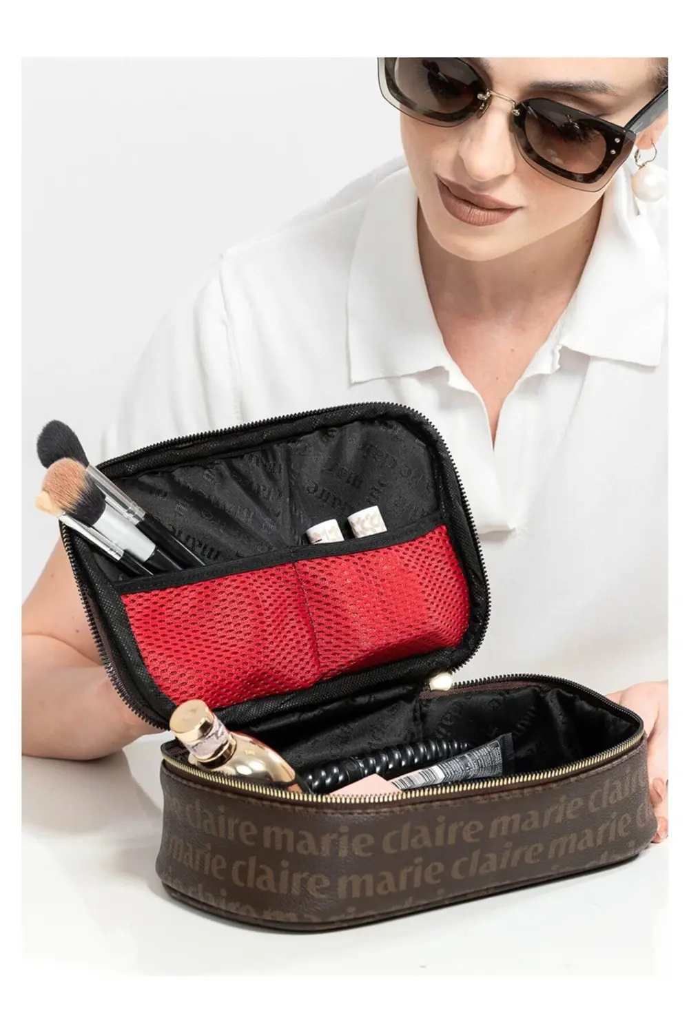 Renkli Orjinal Makyaj Çantası