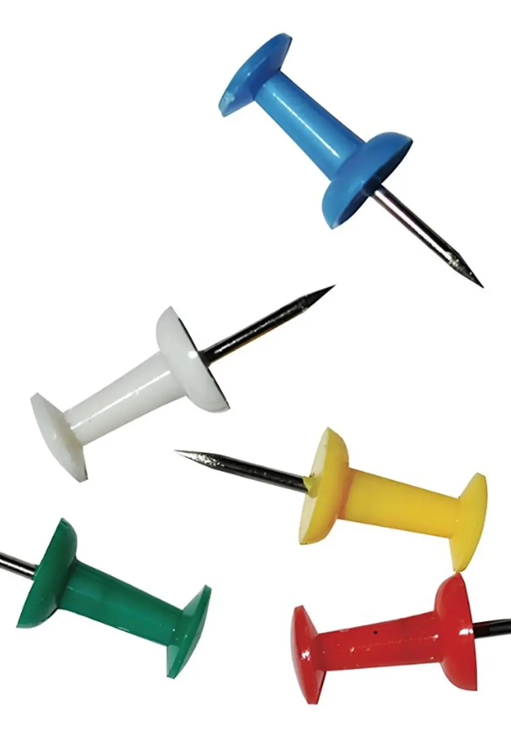 Renkli Pano Harita Çivisi - 1 Paket