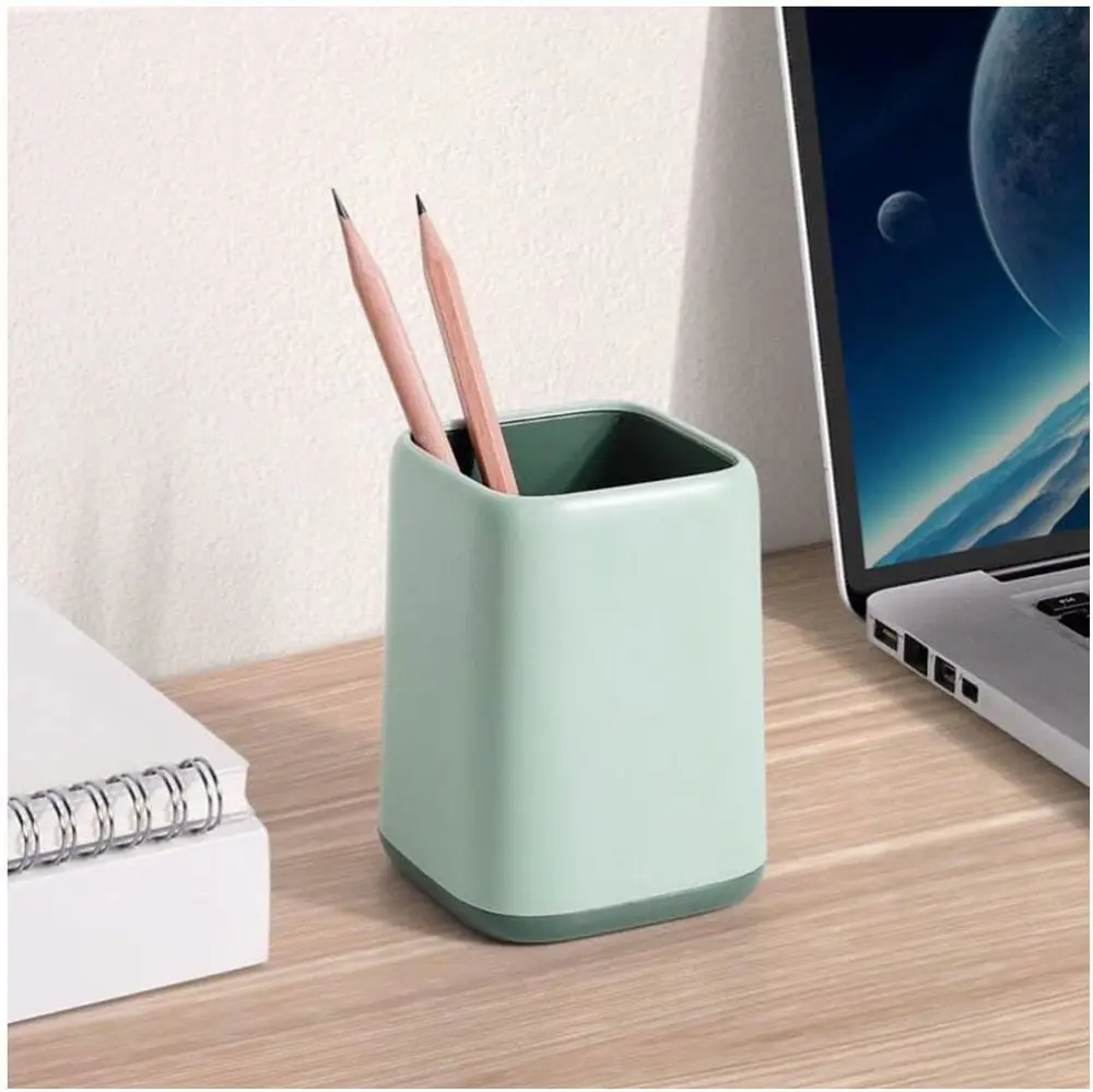 Renkli Plastik Masaüstü Kalemlik Kawaii Tek Gözlü Şık Kalemlik - 