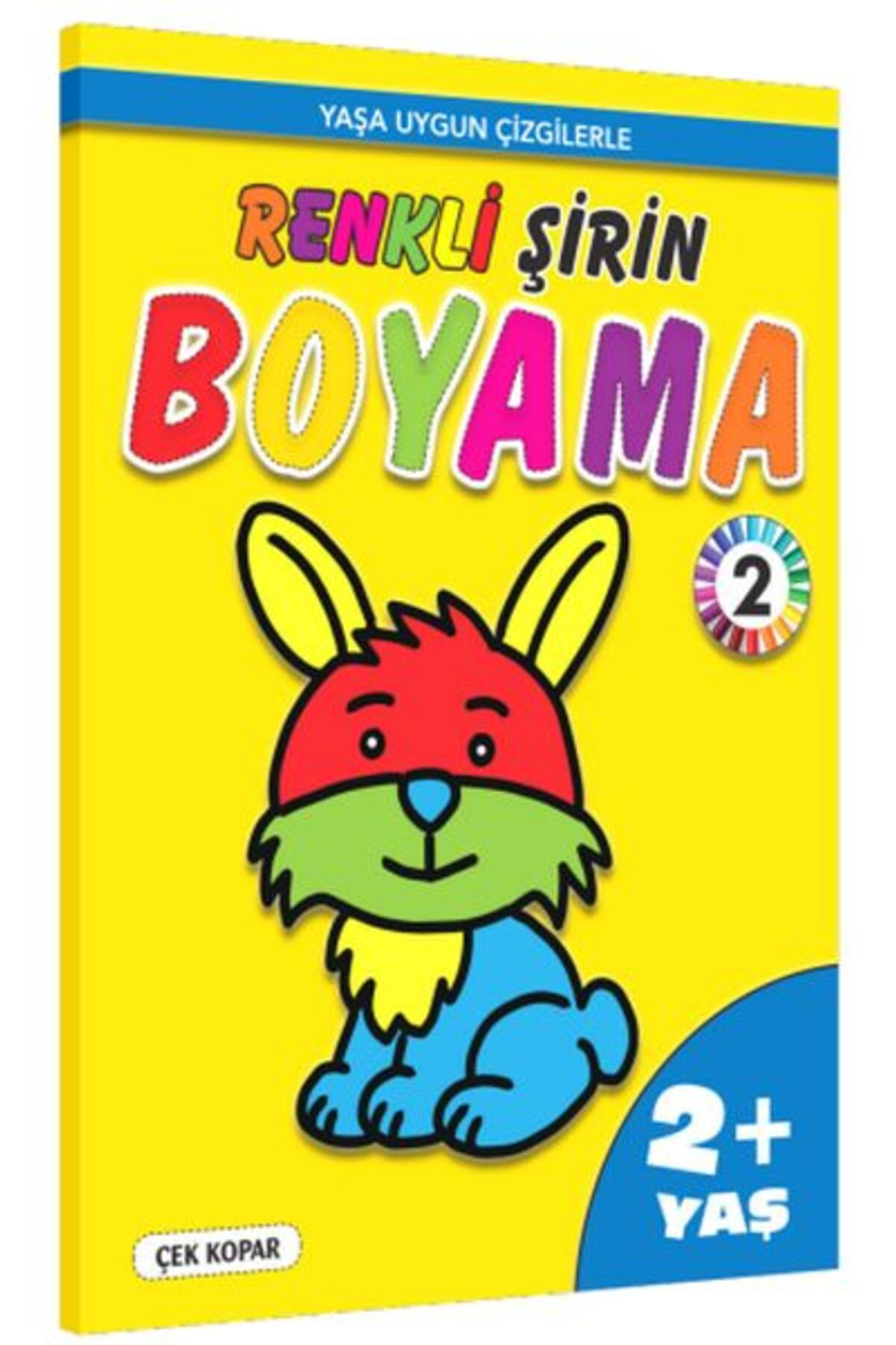 Destek Yayınları Renkli Şirin Boyama 2 2Yaş