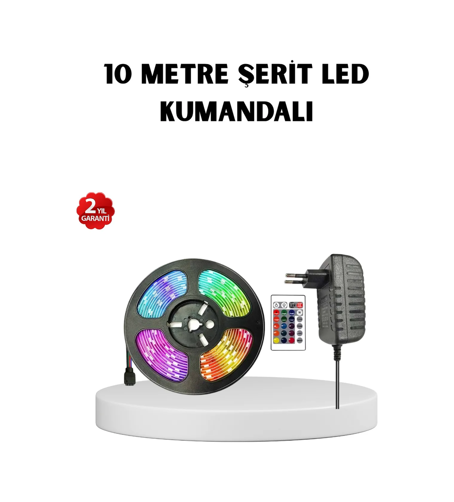 Renkli Smart Led Şerit Suya Dayanıklı, Esnek, Enerji Tasarruflu - Lisinya
