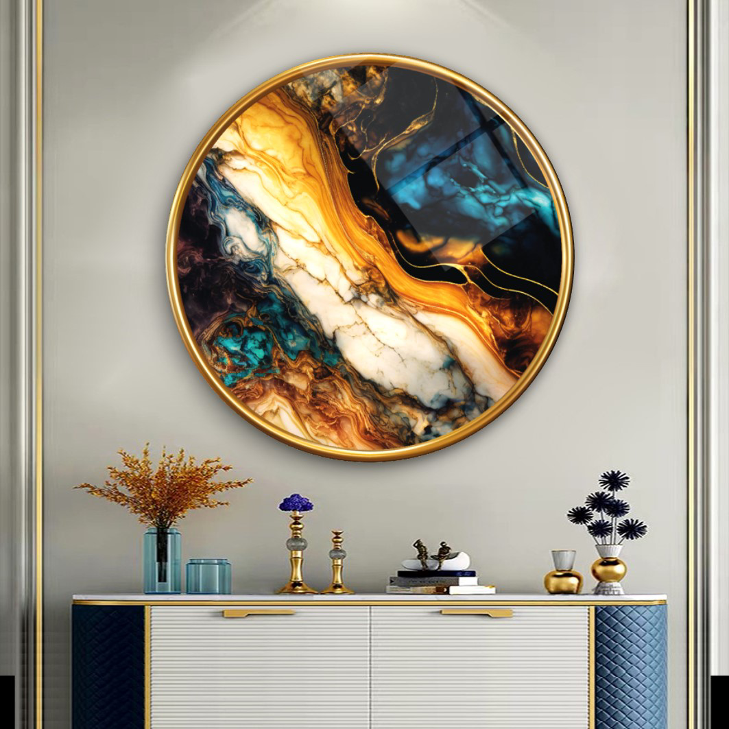 Pi Dekorasyon Renkli Soyut Yuvarlak Cam Tablo | Hediyelik, Dekoratif, Ofis, Mut Pi Dekorasyon Renkli Soyut Yuvarlak Cam Tablo | Hediyelik, Dekoratif, Ofis, Mut