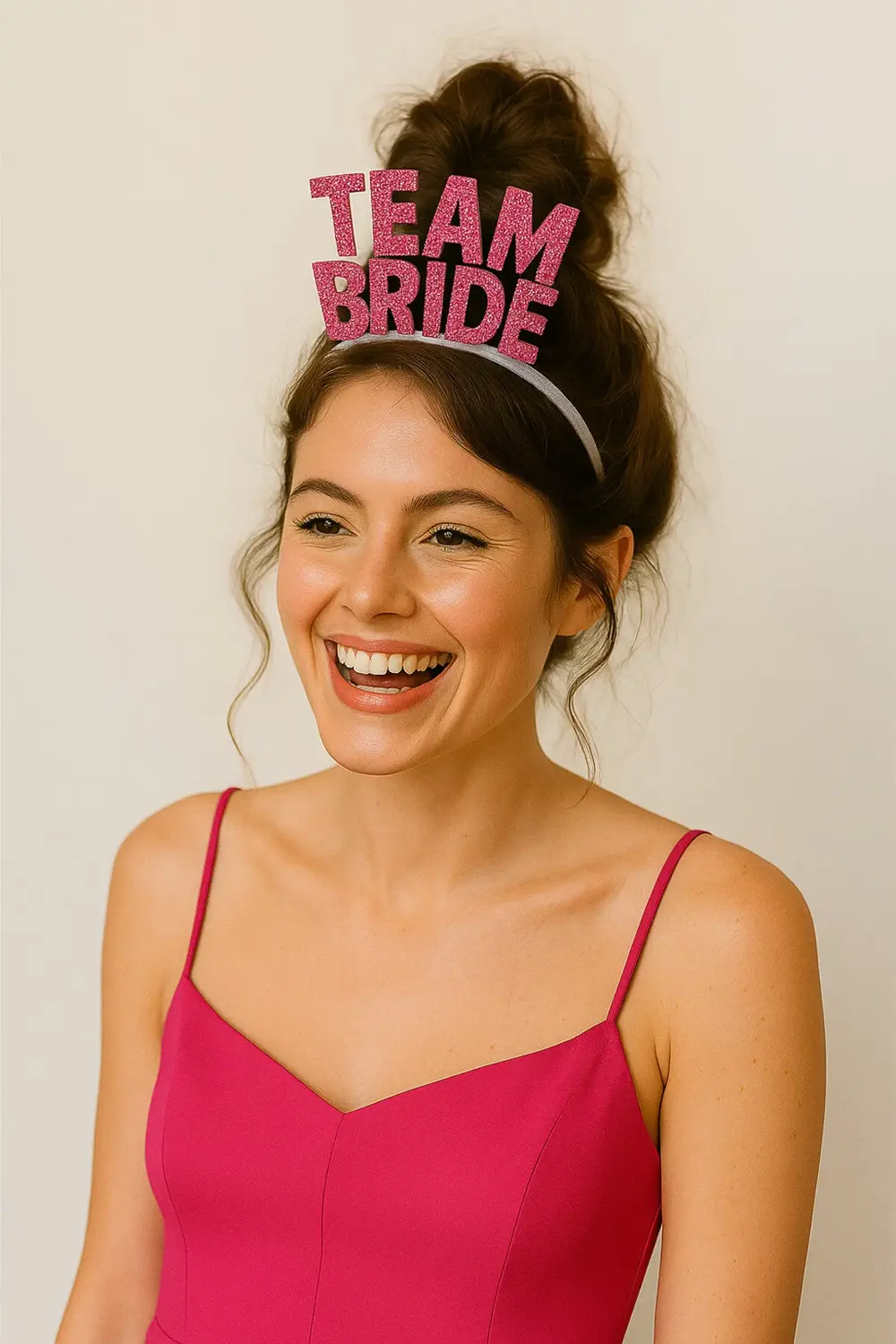 Renkli Team Bride Taç 10'lu Set - Bekarlığa Veda, Kına ve Gelin P