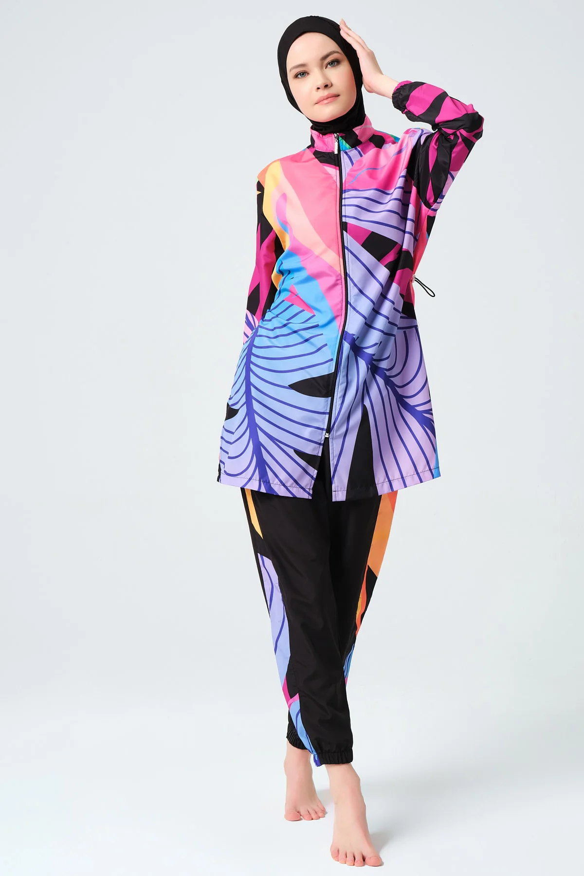 Renkli Tesettür Mayo &