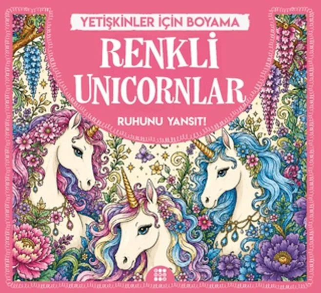 Renkli Unicornlar &amp; Yetişkinler için Boyama Fiyatı, Yorumları ve Özellikleri