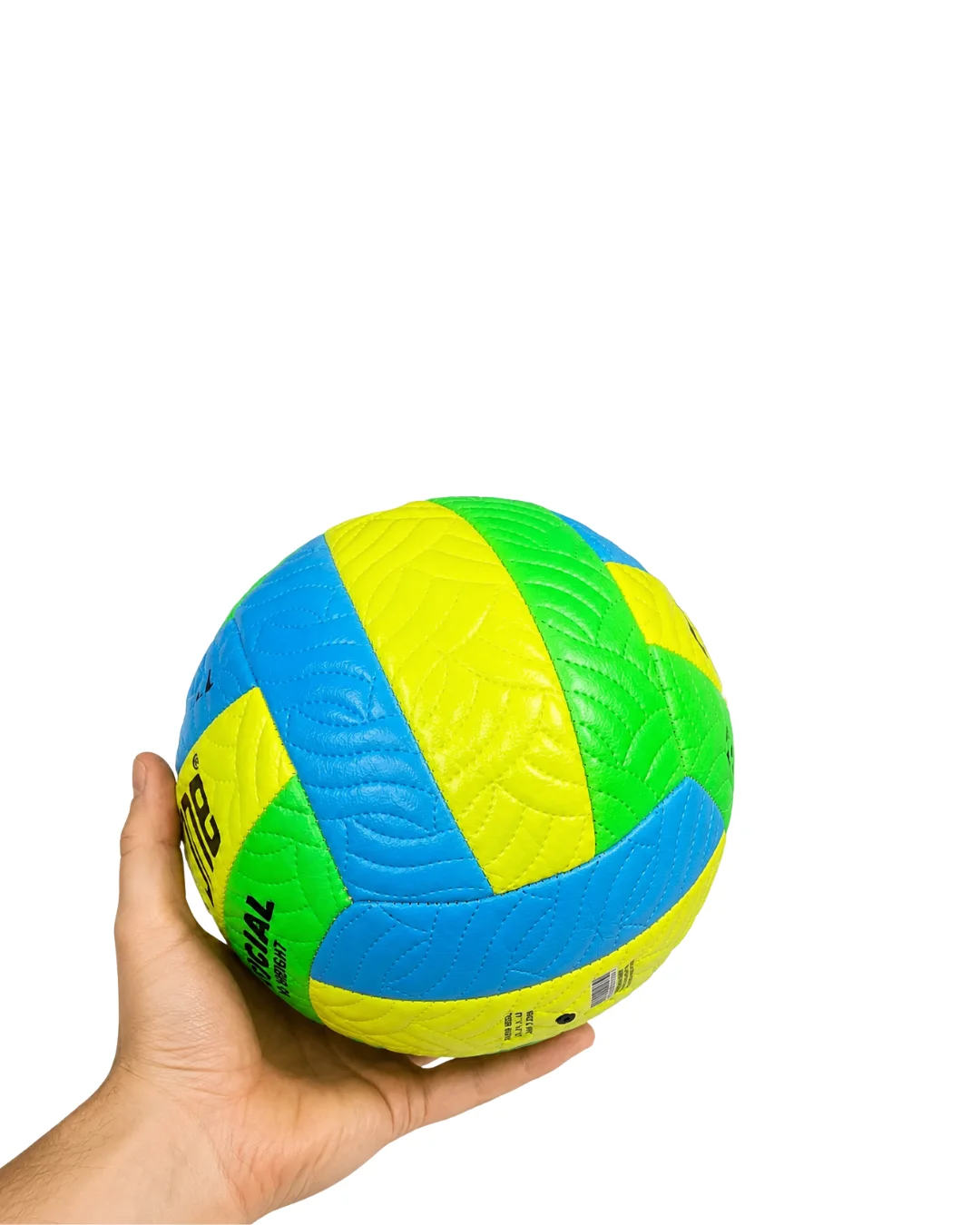 Renkli Voleybol Topu Dayanıklı Dikişli Antrenman ve Maç Topu
