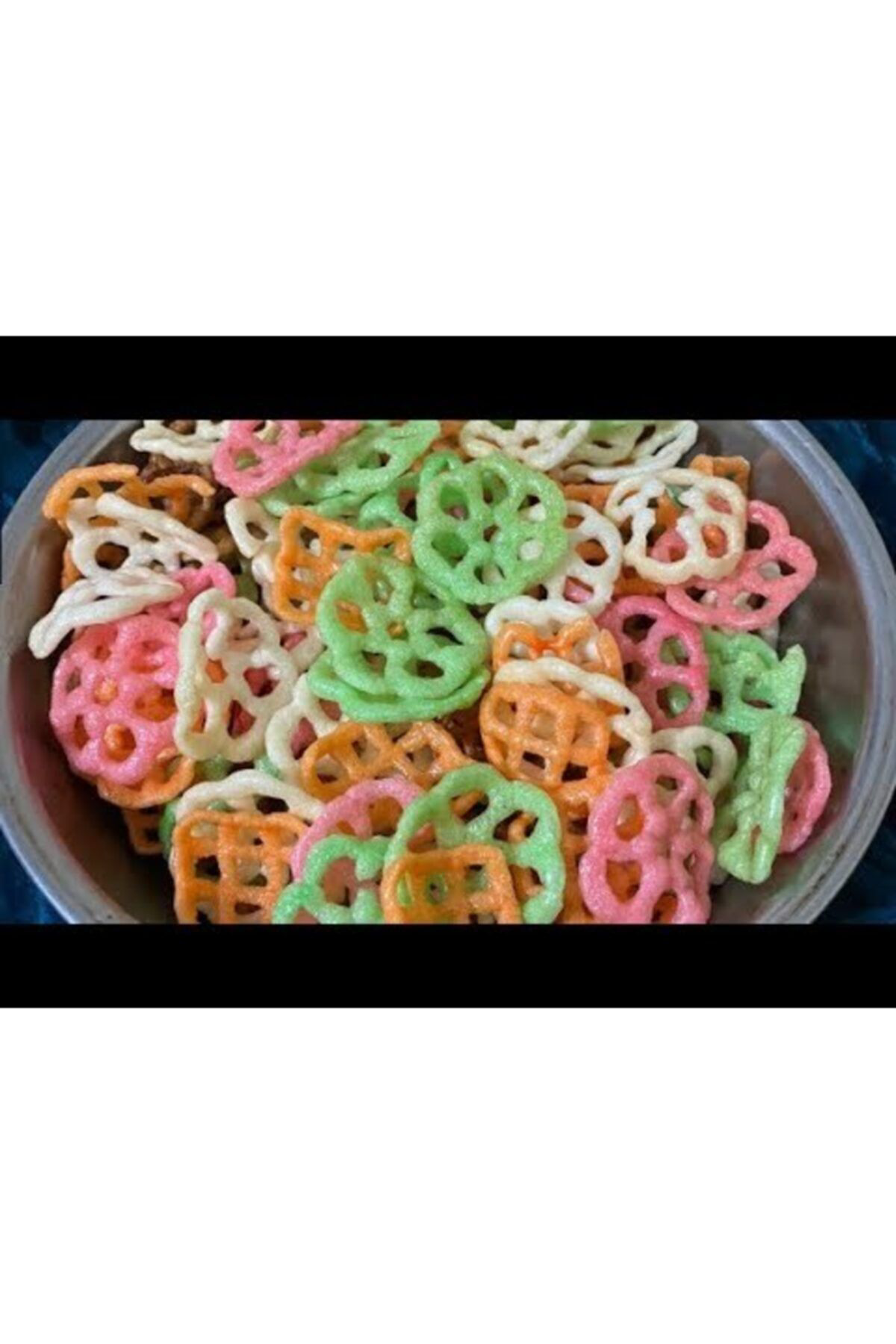 Renkli Yağda Açılan Mısır Cips (Suriye Cips) 1000gr