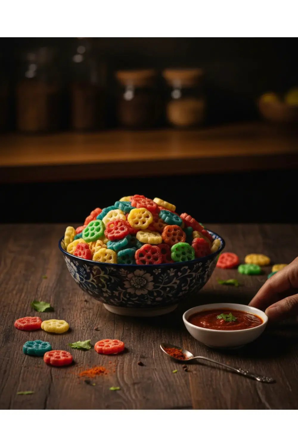 Renkli Yağda Açılan Cips (SURİYE CİPSİ) 500 gram