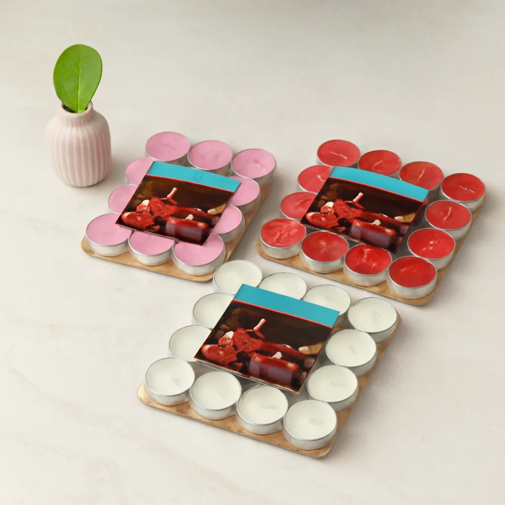 Renkli Yuvarlak Tea Light Mum 16'lı Fiyatı, Yorumları ve Özellikleri