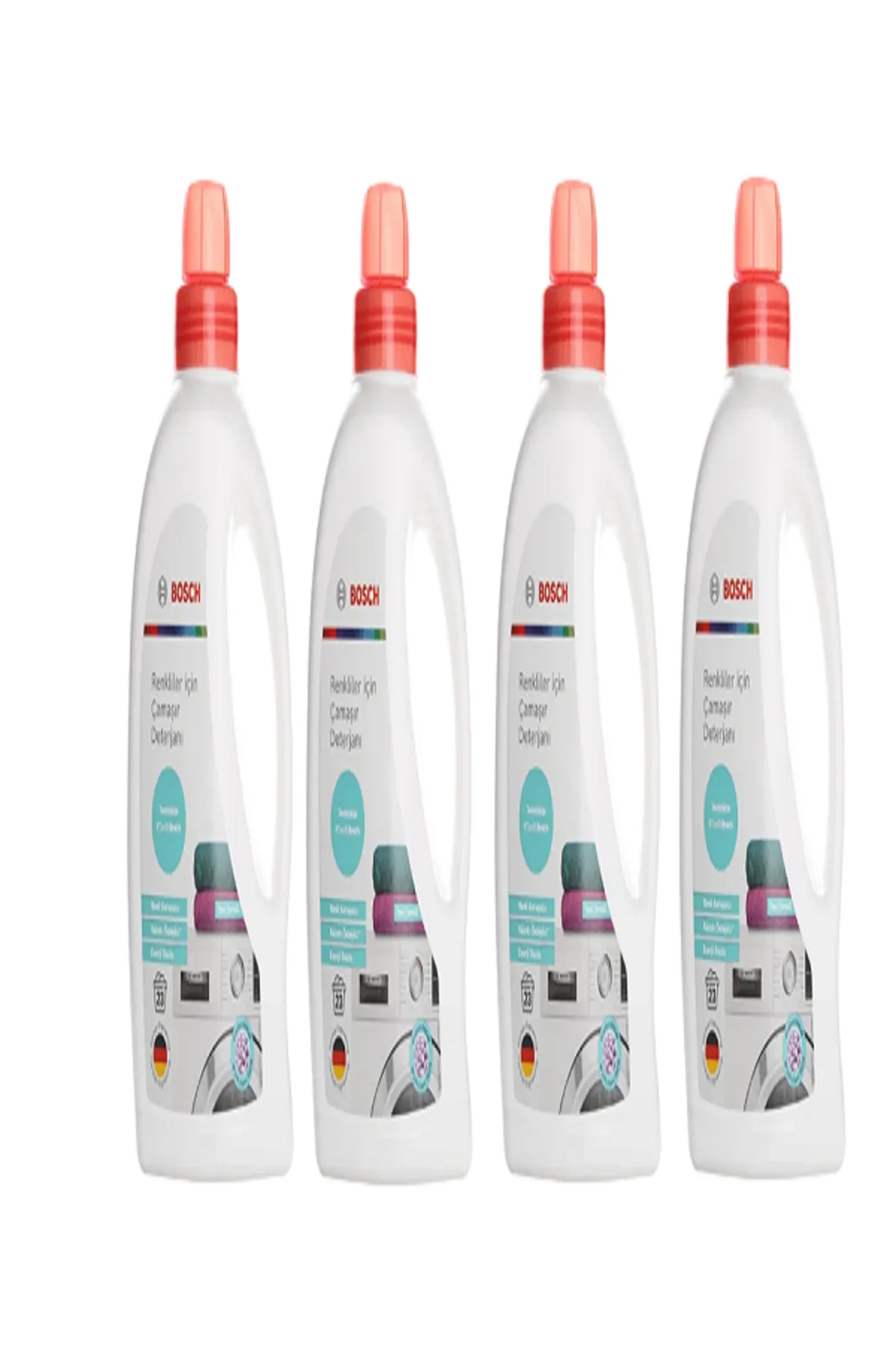 Renkliler için 4'lü Sıvı Çamaşır Deterjanı 1.5 ltx4 (100 Yıkama)