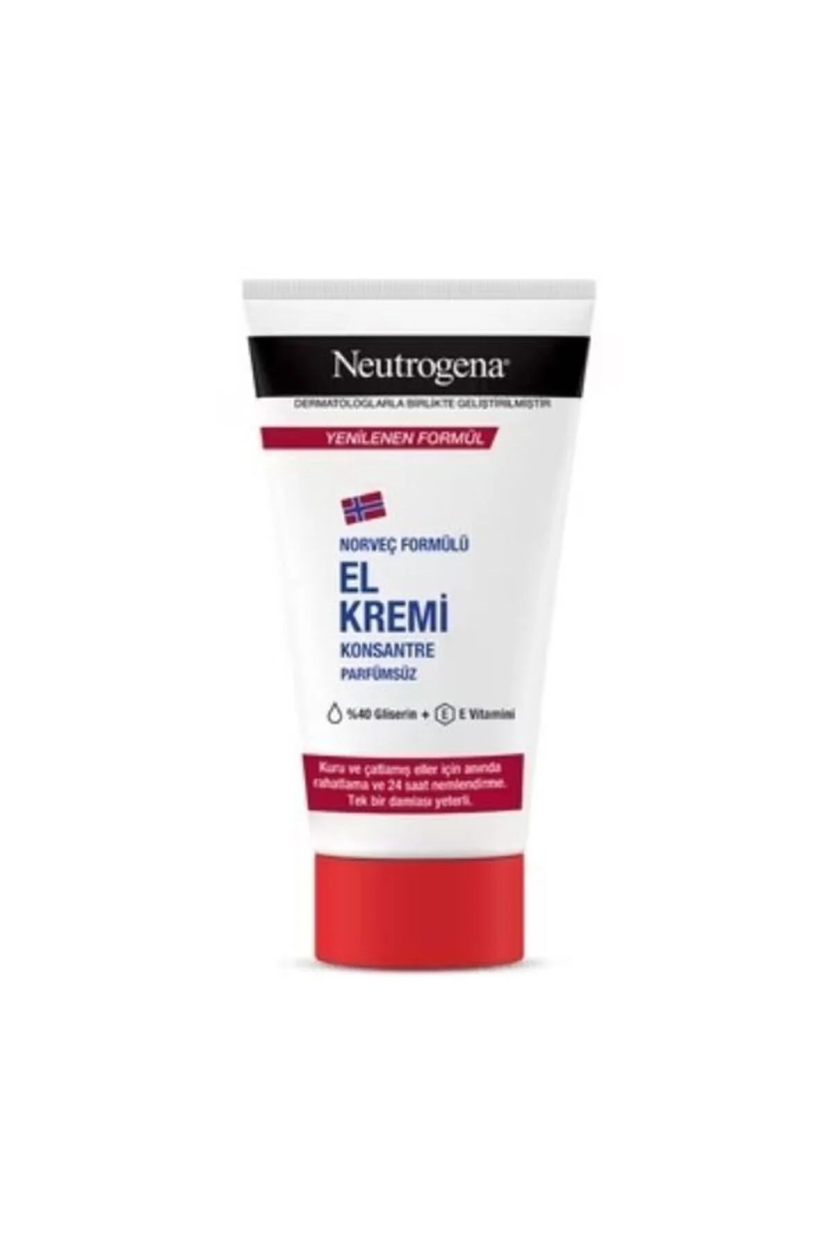 Renksiz Norveç Formülü El Kremi Parfümsüz 75 Ml Renksiz Norveç Formülü El Kremi Parfümsüz 75 Ml