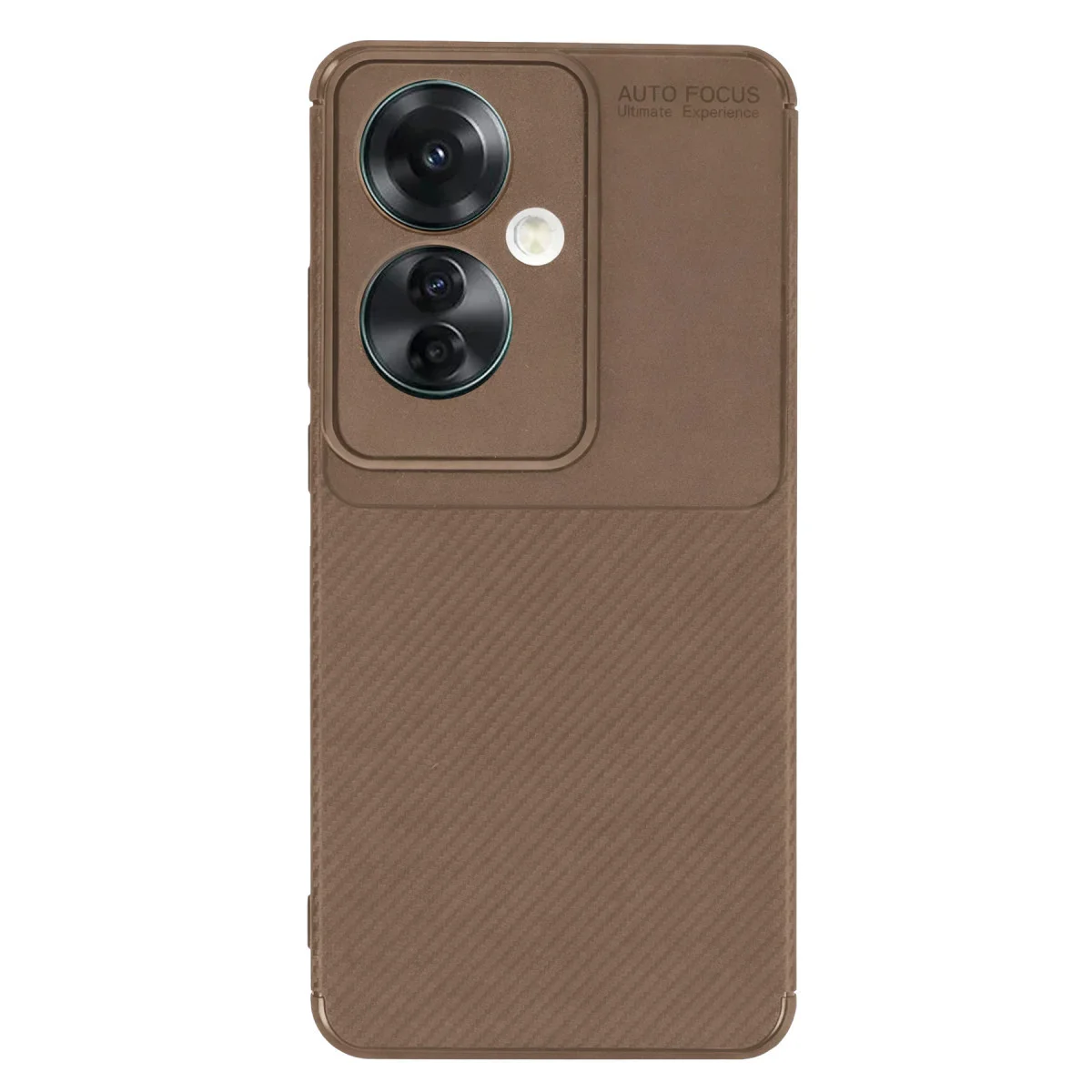 Reno 11F Auto Focus Karbon Kılıf - Kahverengi Cep Telefonu Kılıfı ve Koruma Kapağı Fiyatı, Yorumları ve Özellikleri