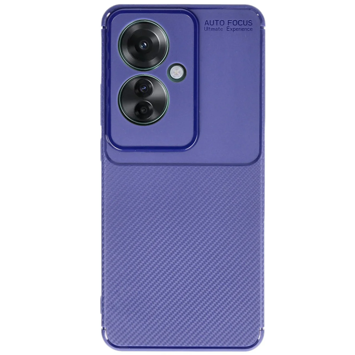 Reno 11F Auto Focus Karbon Kılıf - Lacivert, Tüm Slotlara Erişimli ve Şık Koruyucu Kılıf