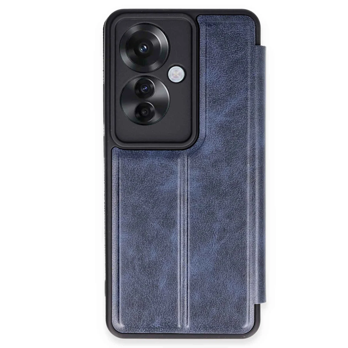 Reno 11F Kılıf Flip Cover - Lacivert: Şık Tasarım ve Mükemmel Korumada Northcity Güveni