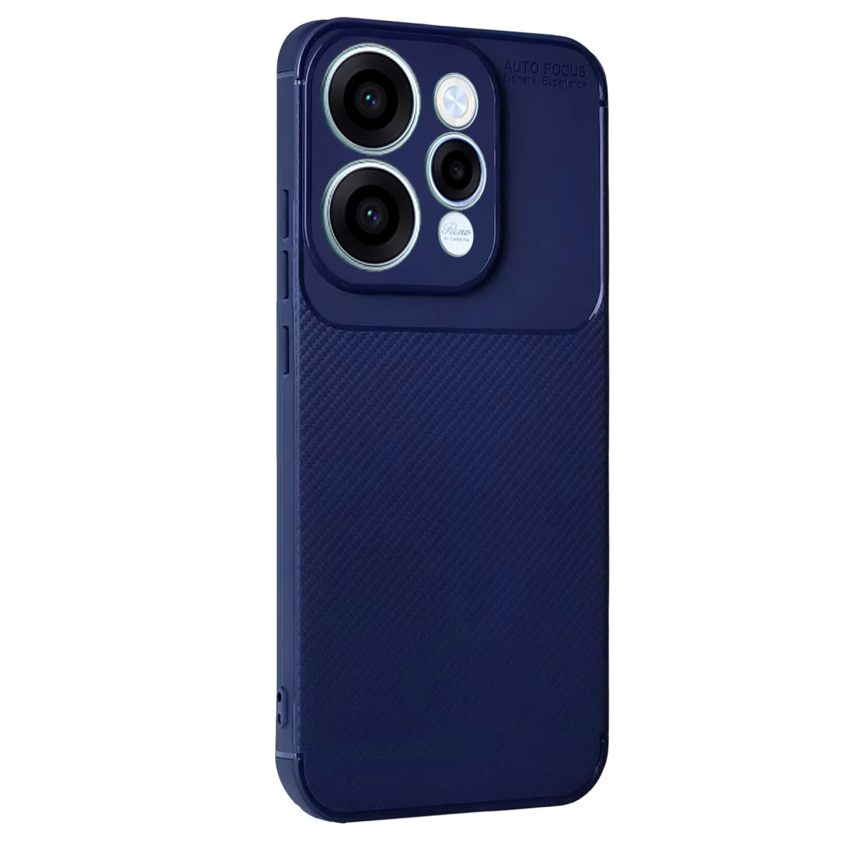 Reno 15 Auto Focus Karbon Kapak - Lacivert