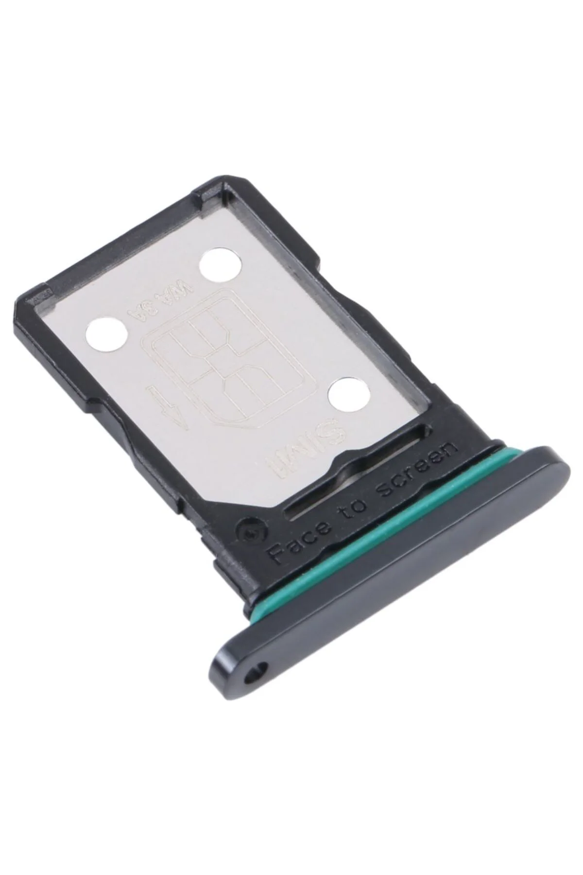 Reno 5 Pro Uyumlu Sim Tepsisi Siyah CPH2201