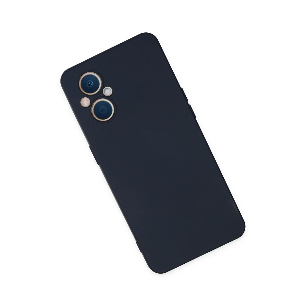 Reno 7 Lite Nano İçi Kadife Silikon Kılıf - Lacivert