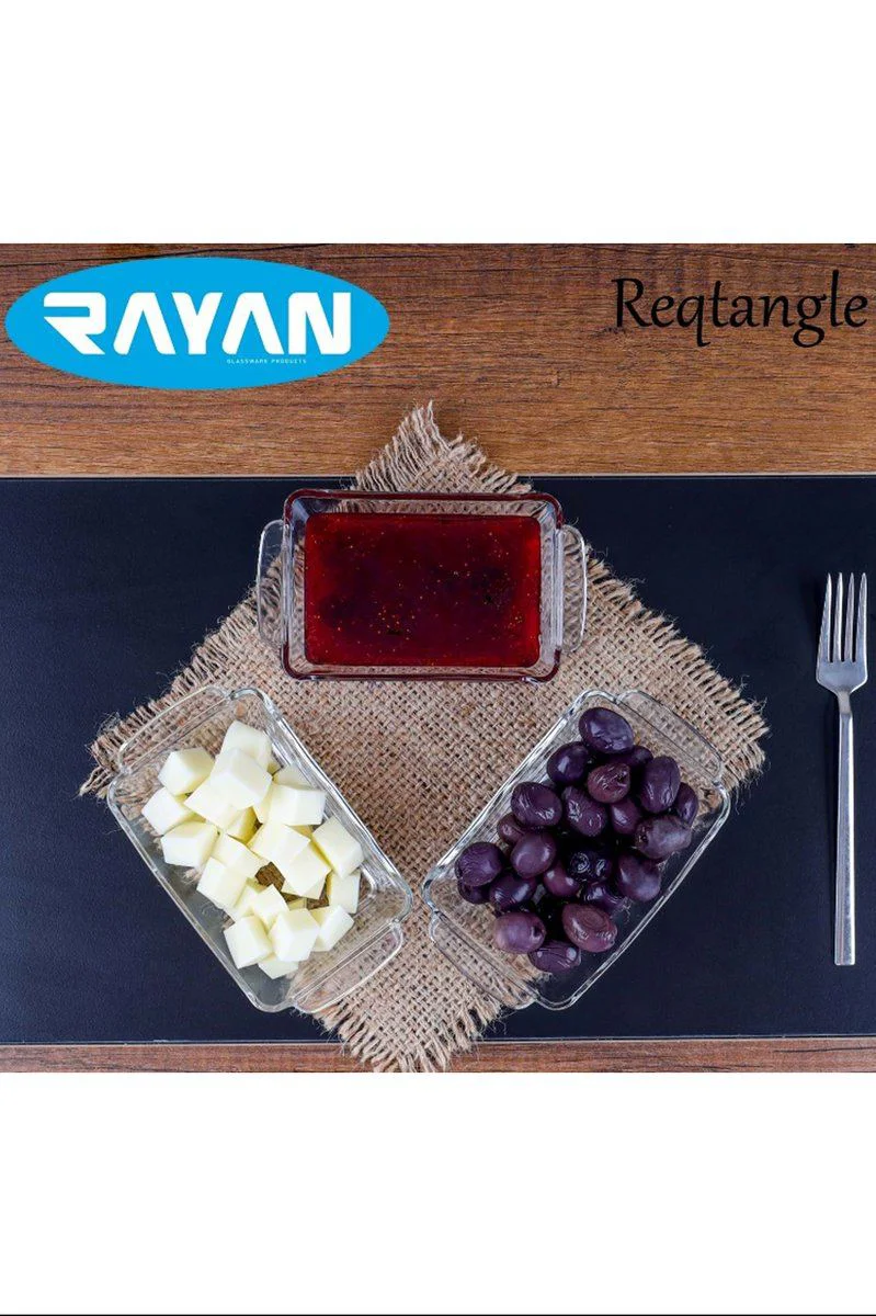 Reqtangle Tekli Dikdörtgen Cam Kahvaltılık - Royaleks-81484 Fiyatı, Yorumları ve Özellikleri