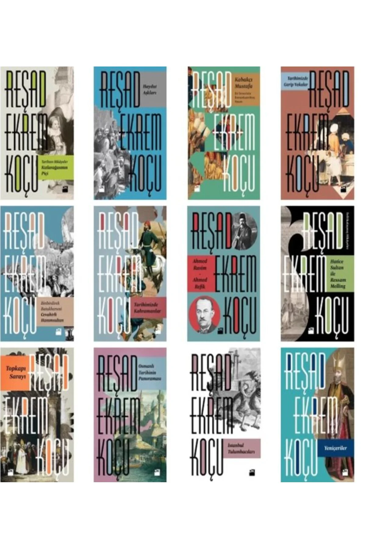 resad ekrem kocu=( 12 set kitap)